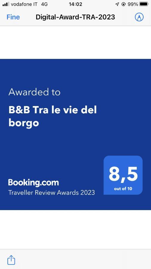 B&B Tra Le Vie Del Borgo Vieste Eksteriør billede